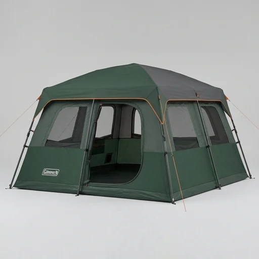 Coleman Instant Cabin Tent with Instant Setup, 10 Person view 3