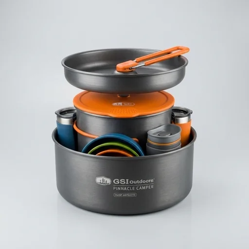 GSI Outdoors Pinnacle Camper Cookset view 3