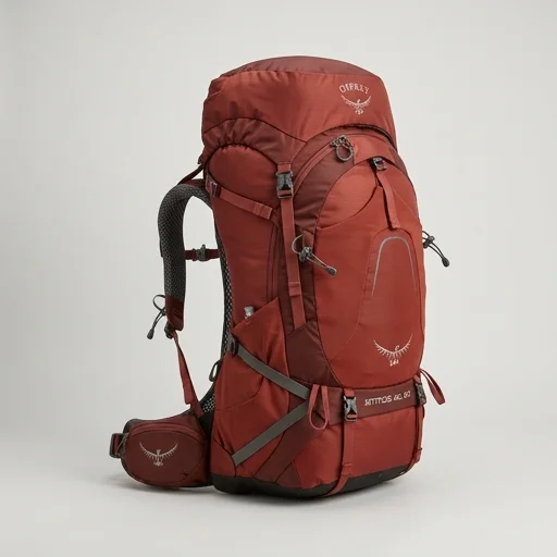 Osprey Atmos AG 65 Backpacking Backpack view 2