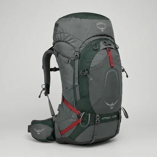 Osprey Atmos AG 65 Backpacking Backpack view 3