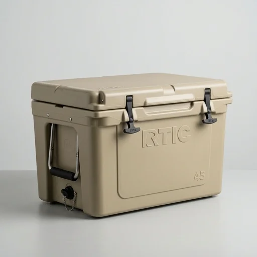 RTIC 45 Hard Cooler view 2