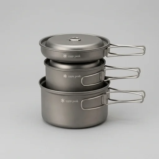Snow Peak Titanium Trek Combo Cookset
