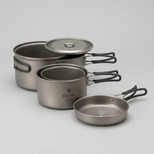 Snow Peak Titanium Trek Combo Cookset view 2